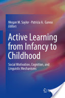 Photo of a textbook cover. The textbook cover says "Active Learning from Infancy to Childhood".