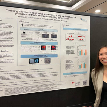Rosalind Cho presented at the Jean Piaget Society Conference 2024!